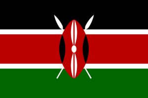 kenya, flag, national flag